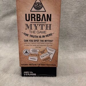 Urban Myth The Game - Brown and Black